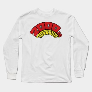 2000AD and Tornado retro comics logo Long Sleeve T-Shirt